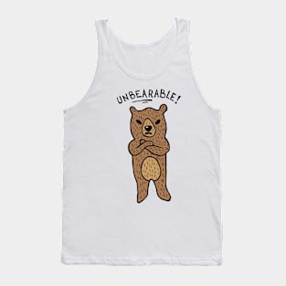 Unbearable Bear Tank Top